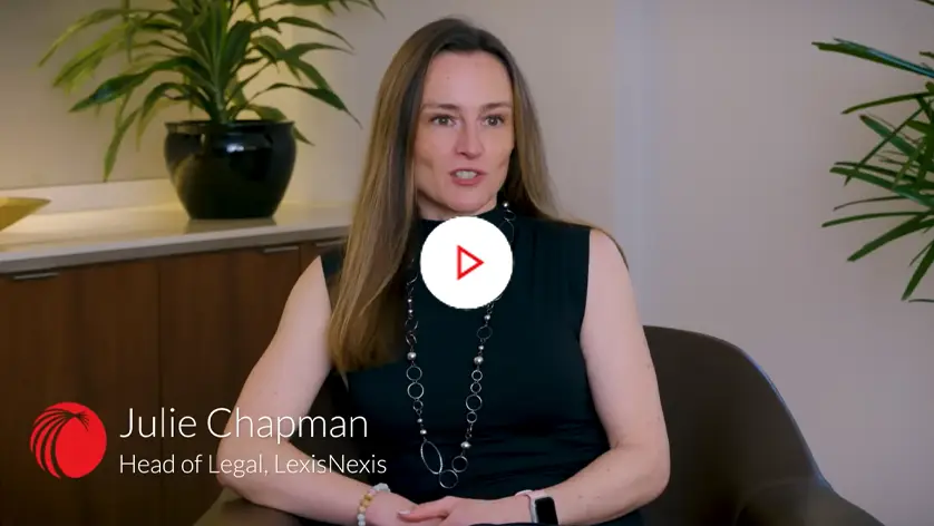 Julie Chapman, Head of Legal at LexisNexis, details the company’s adoption of Lexis+ AI into their daily workflows and how legal professionals should embrace generative AI. 